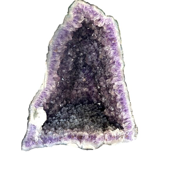 Genuine Amethyst Crystal Cluster Geode Cathedral Specimen 22 lbs - Picture 2 of 13